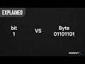 Bits And Bytes What and Why