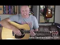 How to play In Dreams by Ben Howard - NEW guitar TAB tutorial