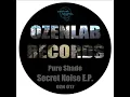 Pure Shade - Secret Noise (Original Mix) / OZN017