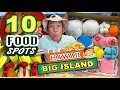 ULTIMATE FOOD TOUR in Big Island - 10 Hilo Food Spots Best HAWAII Local Food Ever Massive Eats