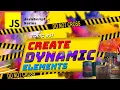 JS Create Dynamic HTML Element How to dynamically add tags using Vanilla JavaScript DOM