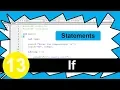 C Tutorial - The If Statement