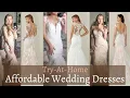 Affordable Wedding Dresses That You Can Try On AT HOME Avery Austin Review