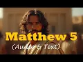 Matthew 5 KJV BIBLE With Text Images