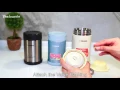 Disassemble and assemble Zojirushi Food Jar Lid Set www thejournie com