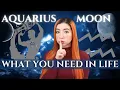 What is AQUARIUS MOON SIGN What You NEED To Feel Fulfilled Secrets and Desires