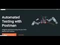 Automating RESTful APIs using POSTMAN