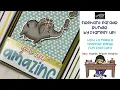 How to Make a Spanner Panel Fun Fold Card - Elephant Parade