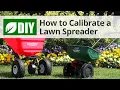 How to Use a Spreader - Correct Lawn Spreader Settings DoMyOwn com