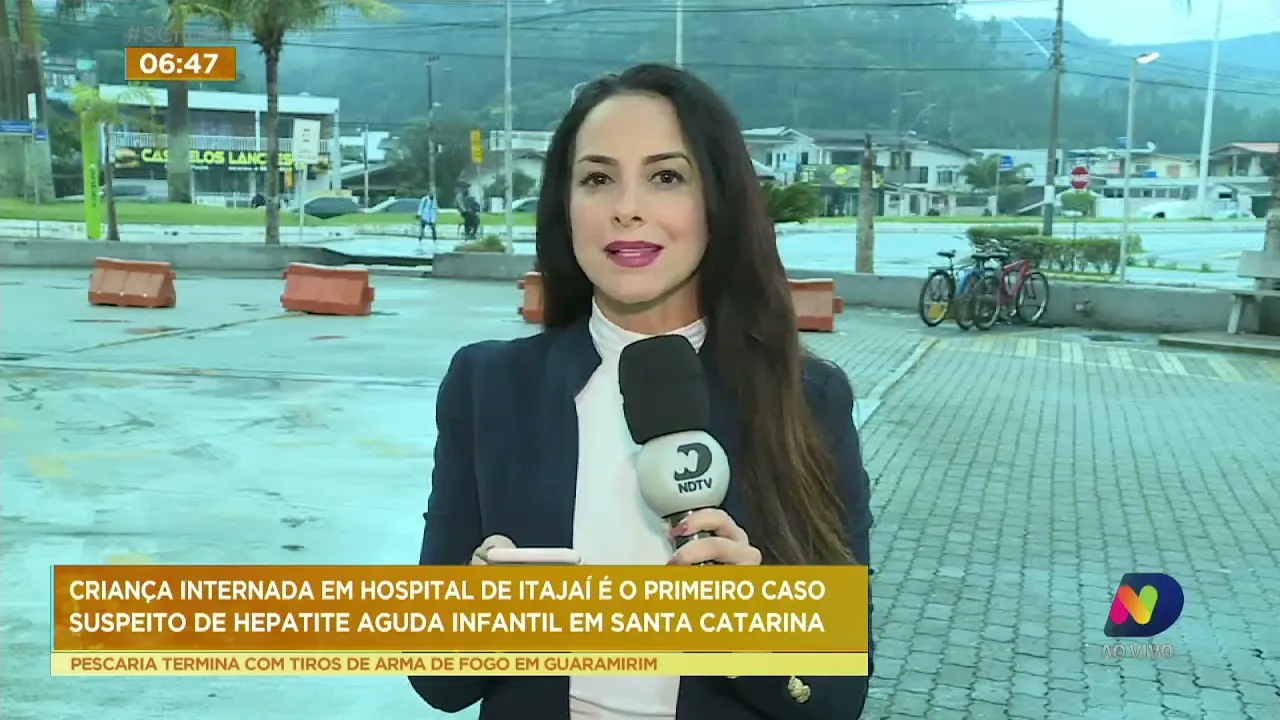 Hospital de Itajaí tem o 1º caso suspeito de hepatite aguda infantil