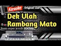 Download Lagu Rayola - Dek Ulah Rambang Mato || Karaoke Minang Populer Saat Ini HD Versi Live