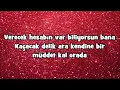 Ece Seçkin - Aman Aman | Şarkı Sözü || Şarkı Defteri