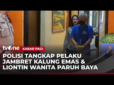 Jambret Spesialis Kalung Emas Resahkan Warga Bantul Diringkus Polisi