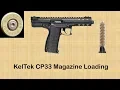 KelTec CP33 - Magazine loading overview