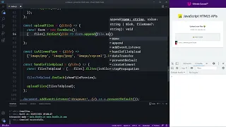 JavaScript HTML5 APIs 012 Appending Files to FormData Objects