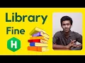 Library Fine Hacker Rank Tamil code io