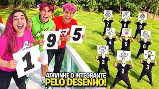 ADIVINHE O INTEGRANTE PELO DESENHO *Quem se deu melhor ? 