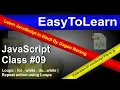 JavaScript Class Loops for while do while Repeat action using Loops