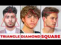 How to pick a hairstyle for your face shape