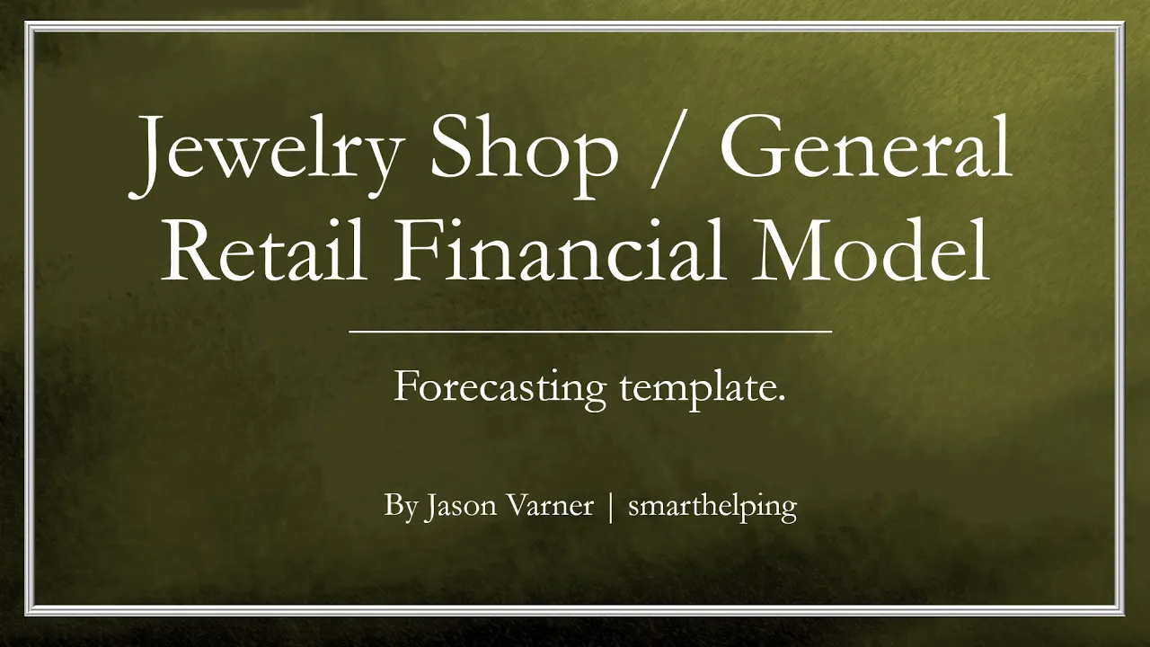 Financial Model for Retail Industry