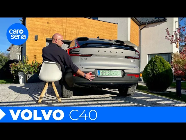 Elektryczne Volvo C40, czyli a niech mnie elektryk popieści! (TEST PL 4K) | CaroSeria