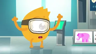 Cartoon for kids Mass and Volume Science for kids