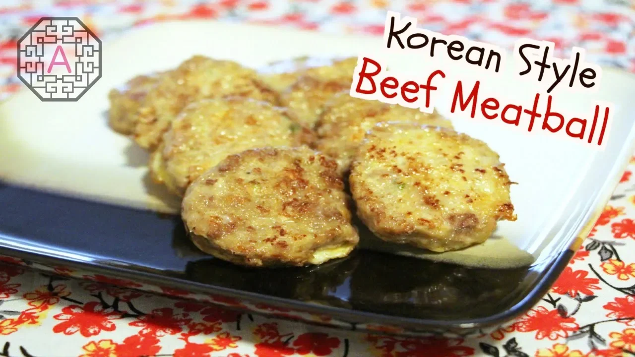 Korean Style Beef Meatball Side ( )   Aeri