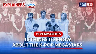 13 years of bts 13 things to know about the k pop megastars gma news feed