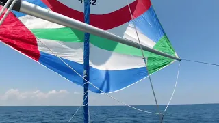 New Spinnaker, Sailing to NYC