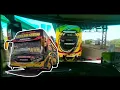 DRIVER MUDA IN ACTION❗❗TRIP KONVOI PUTRA LURAGUNG SAKTI ALJAMAS BERSAMA BUS YENNEKE PARIWISATA