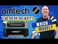 OMTech Laser Buyers Guide 3 Models in 3 Minutes