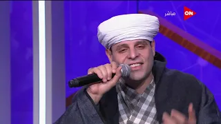 كلمة أخيرة   محمود التهامي ينشد للصعايدة    صعايدة يا رسول الله صعايدة وأحباب الله  دندنها
