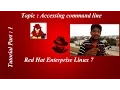 linux tutorial part 1 Accessing command line