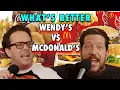 Wendy s vs McDonald s - Taste Buds