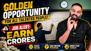 Job Alert @ CREATE U | Earn crores through online teaching.
