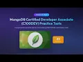 MongoDB C100DEV Exam - 23 Practice Questions Answers MongoDB Certified Developer Associate 2026