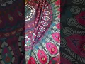 Hippie style Mandela wall tapestry