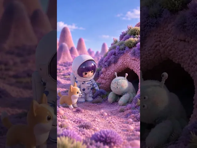 Pépol Explores a Mysterious Purple Planet!