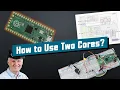 How to use the two Cores of the Pi Pico And how fast are Interrupts