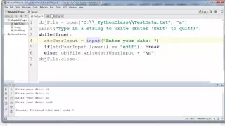 Python Module 03-14 Lab 3-3 Starter