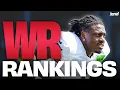 My Top 50 WR Rankings Tiers