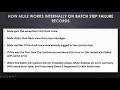 MuleSoft Mule ESB 4 Session 43 Mule Batch processing mule batch job error handling