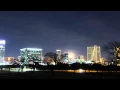 Moonrise over Fort Worth Texas