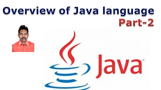 Overview of Java Language Part-2