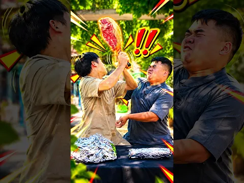 Who Will Actually Get the Food ? 🍗😂 #funny #funnyfood