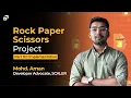 Build a Rock Paper Scissors Game using JavaScript Part HTML CSS Web Design SCALER