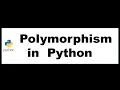 Python Bangla Tutorials 54 Polymorphism Theory