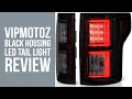 VIPMOTOZ Premium OLED Tube Black Housing Smoke Lens LED Tail Light Review