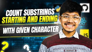 3084 Count Substrings Starting and Ending with Given Character Math Sum of n Natural Numbers