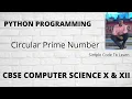 Circular Prime Number Python